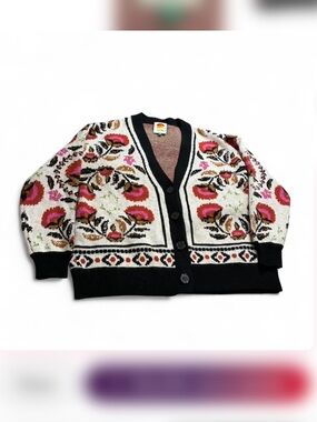 Farm RIO floral  Knit Cardigan